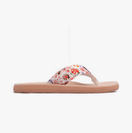Rocket Dog ADIOS KITTS Womens Flip Flops White Multi