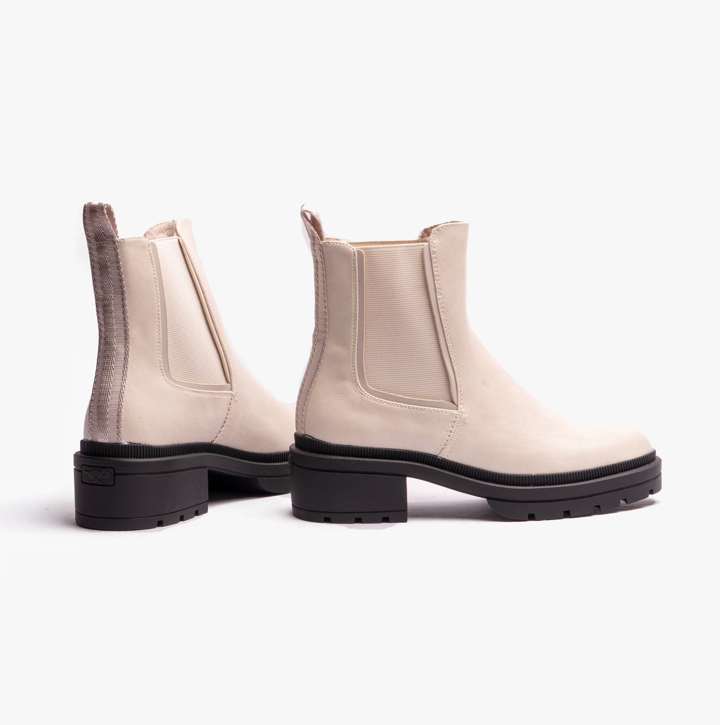 IGGIE Womens Chelsea Boots Bone