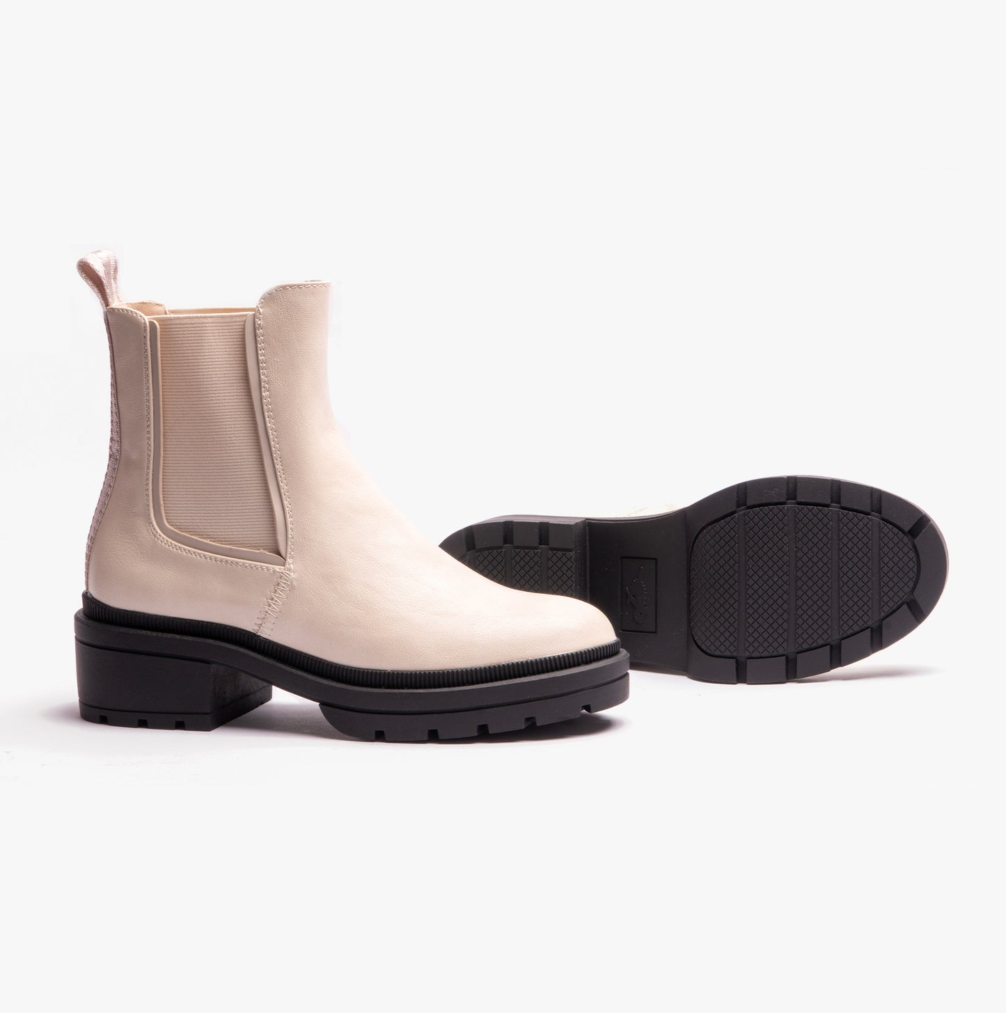 IGGIE Womens Chelsea Boots Bone