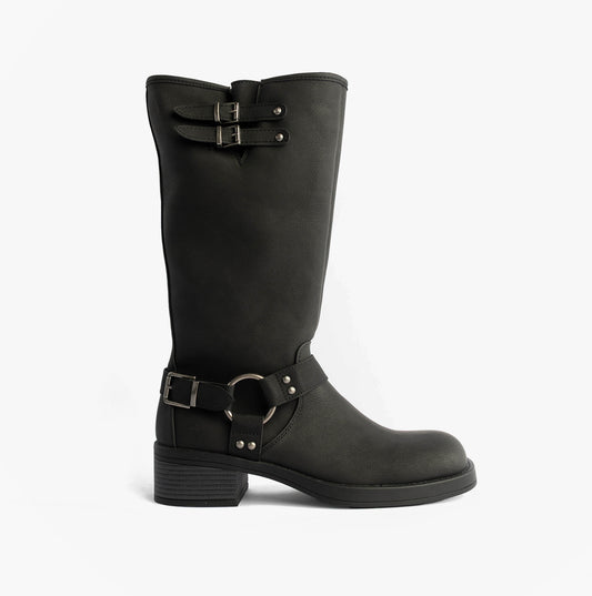 NASH Womens Boots Black
