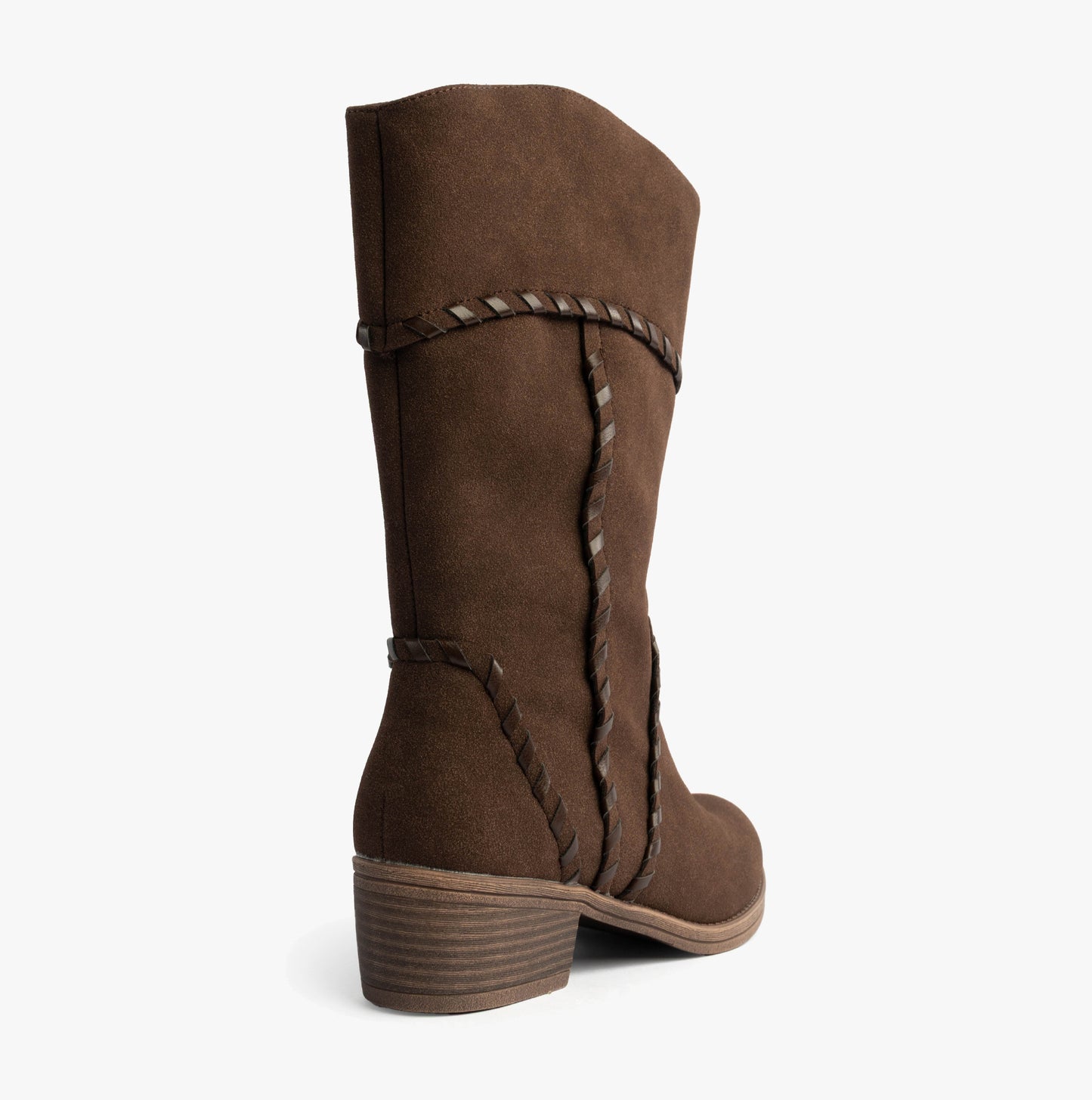 ROWDY Womens Boots Dark Brown
