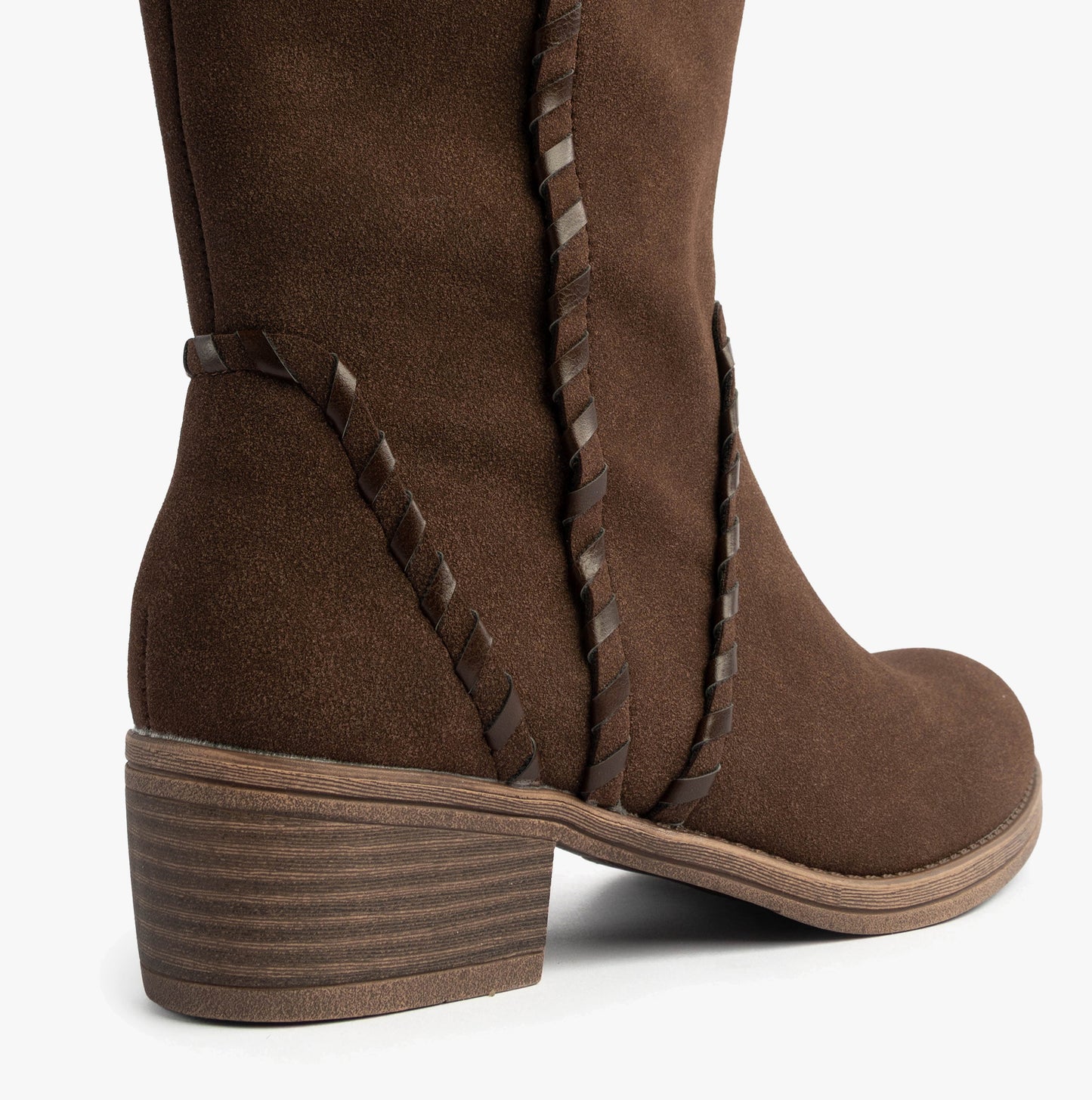 ROWDY Womens Boots Dark Brown