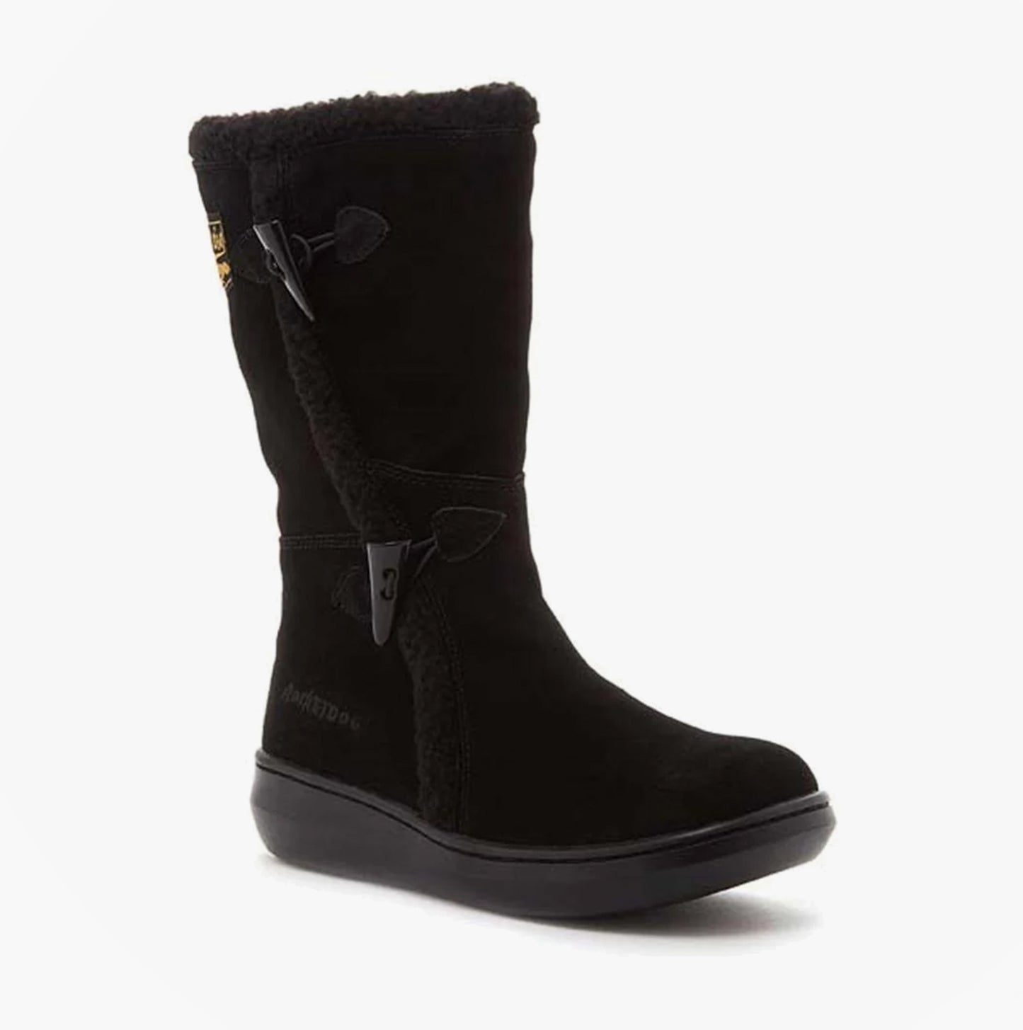 SLOPE SUEDE Womens Suede Winter Boots Black