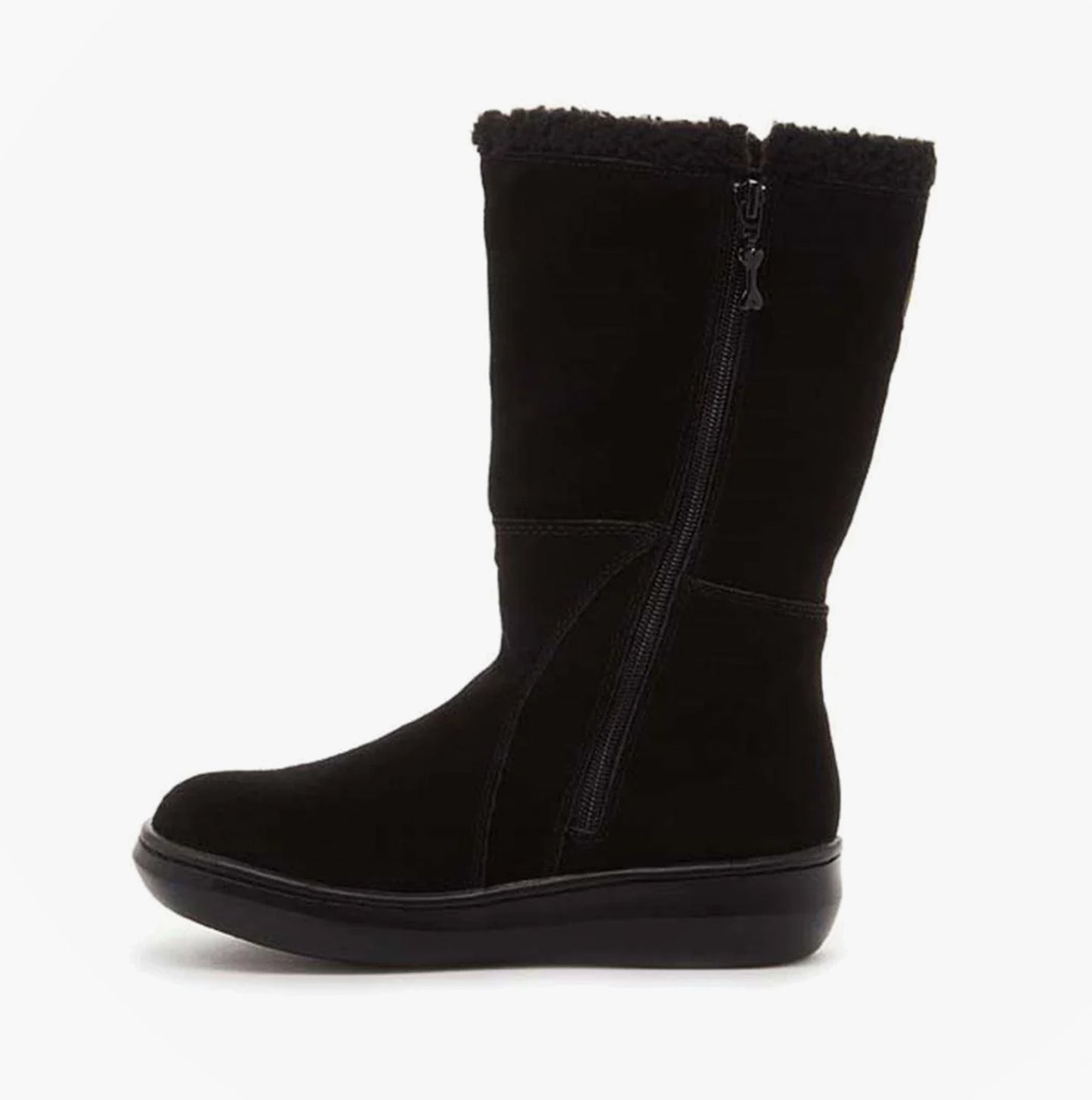 SLOPE SUEDE Womens Suede Winter Boots Black