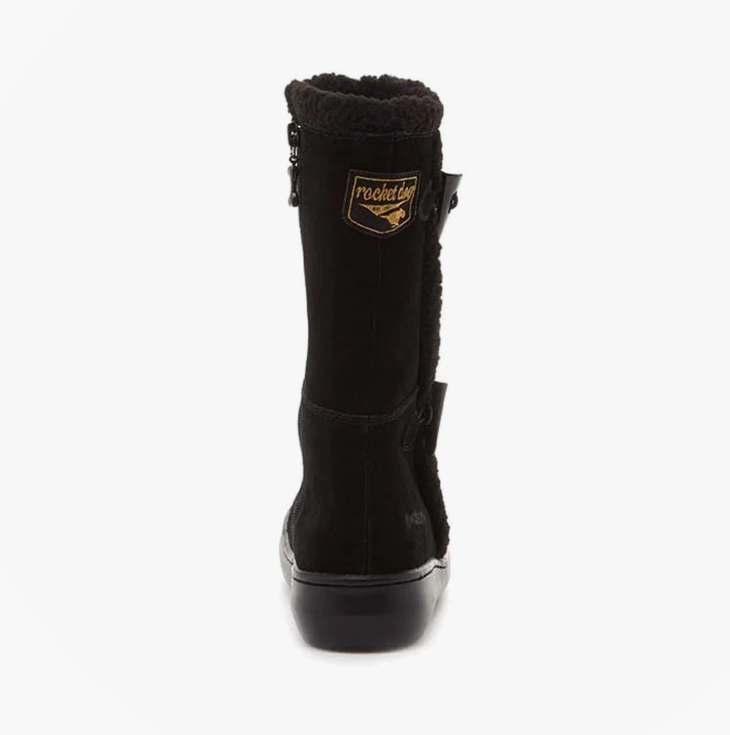 SLOPE SUEDE Womens Suede Winter Boots Black