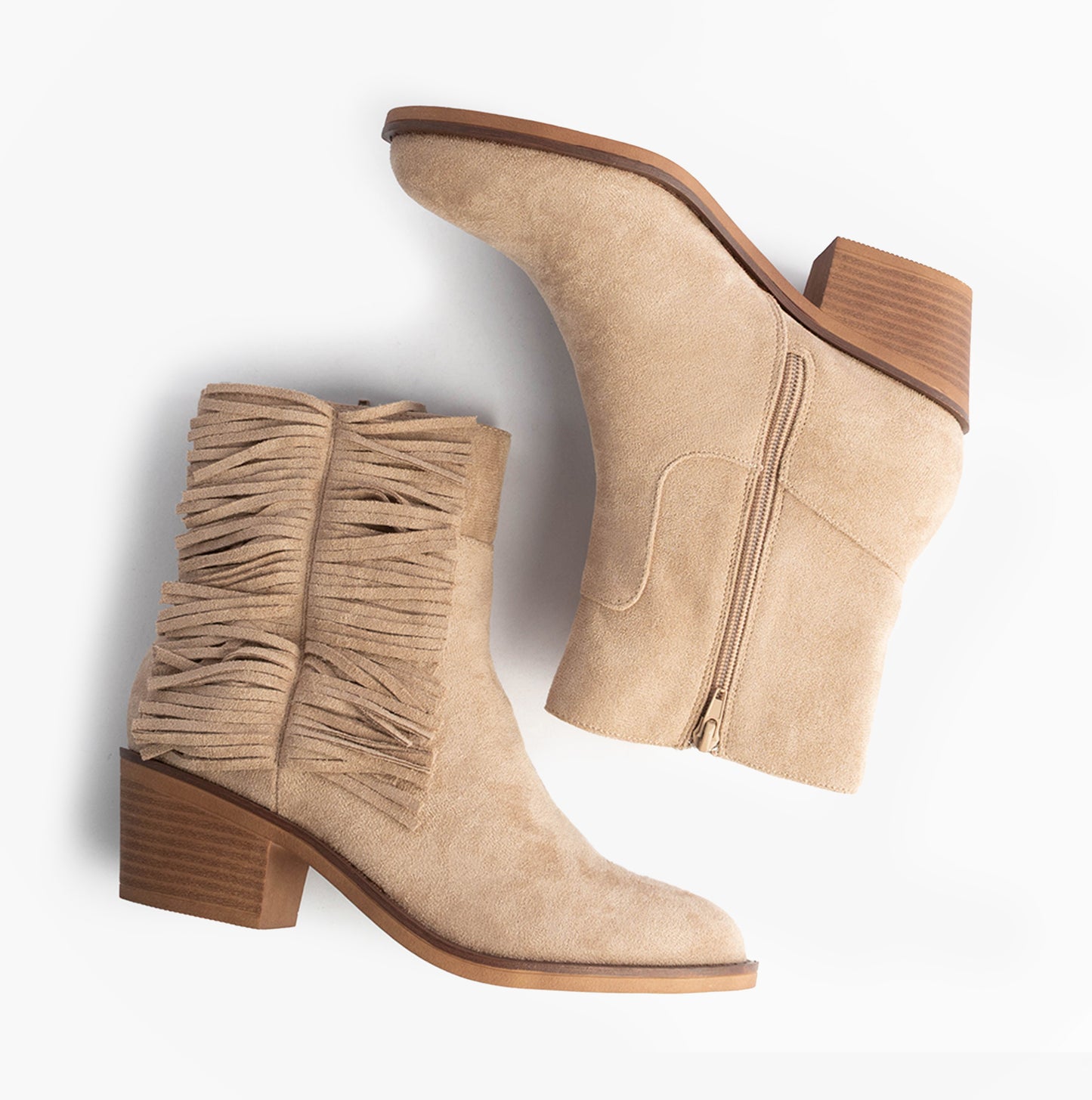 YANKEE Womens Boots Taupe