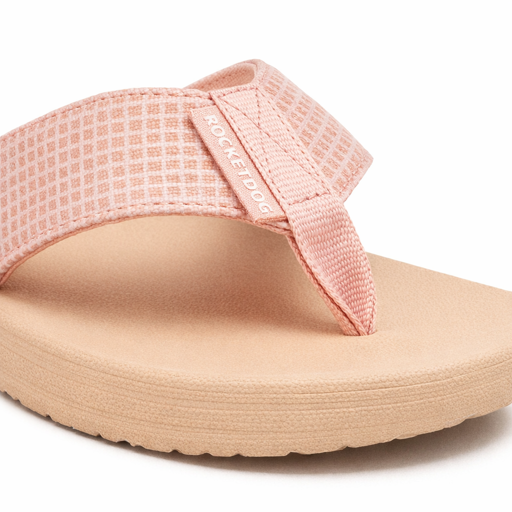 Rocket Dog ADIOS TONY SNAKE Womens Flip-flops Light Pink