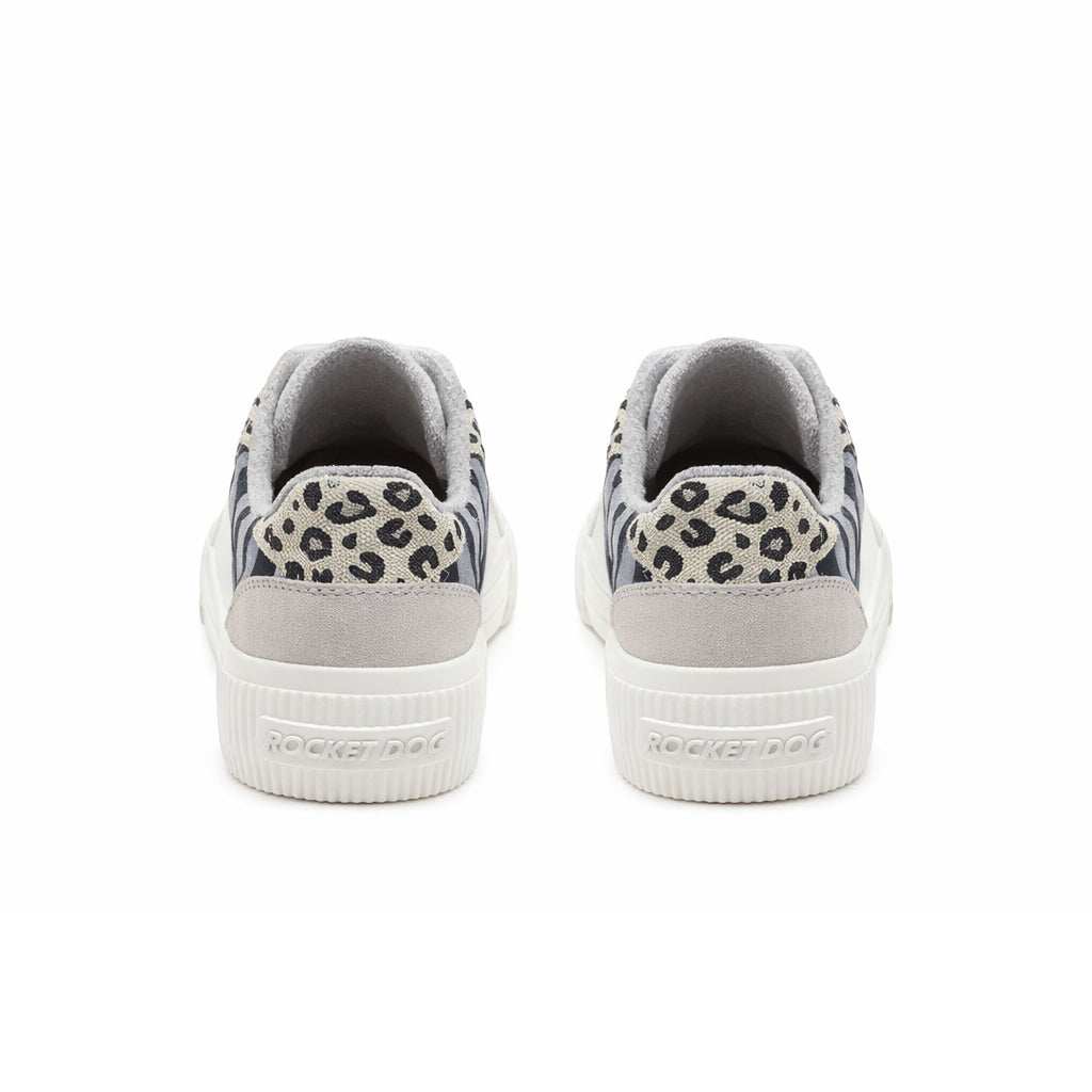 Rocket Dog CHEERY BLOCKED SPORTY Womens Casual Trainers Grey Multi