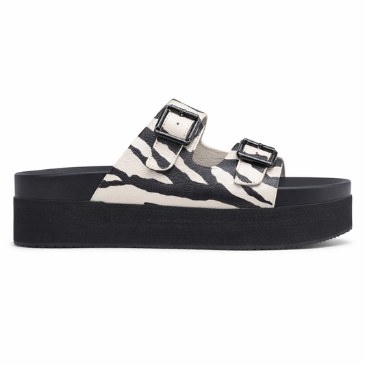 Rocket Dog ESTI PLUS WILDCAT PU Womens Platform  Sandals Natural