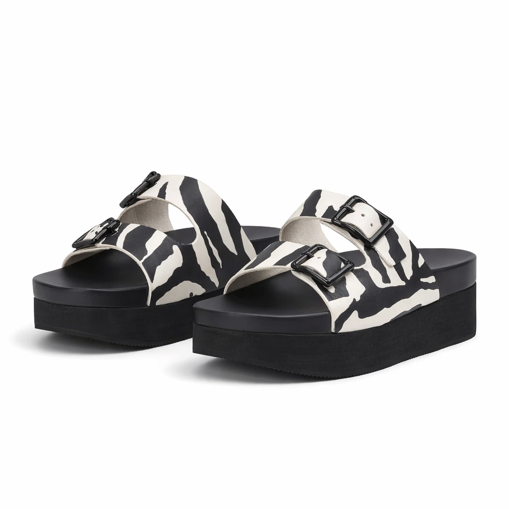 Rocket Dog ESTI PLUS WILDCAT PU Womens Platform  Sandals Natural