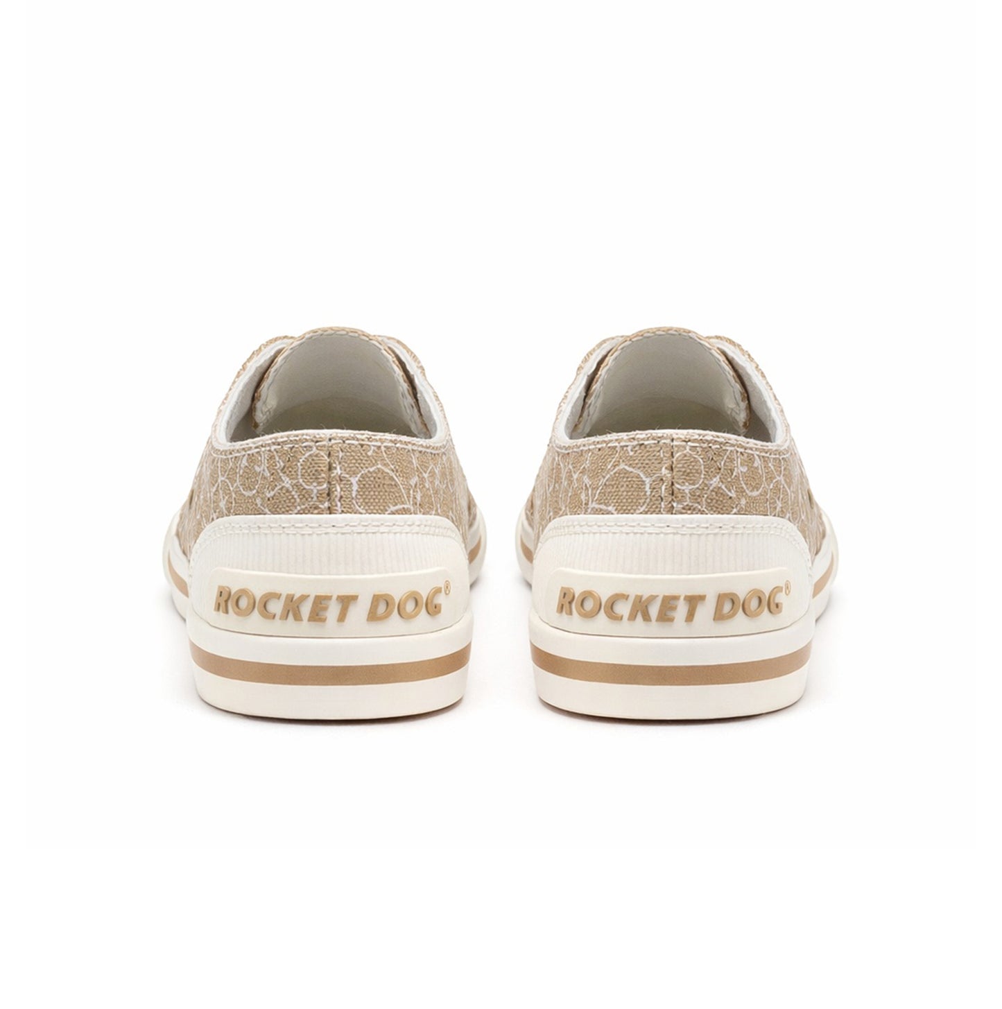Rocket Dog JAZZIN MARIPOSA Womens Canvas Trainers Tan