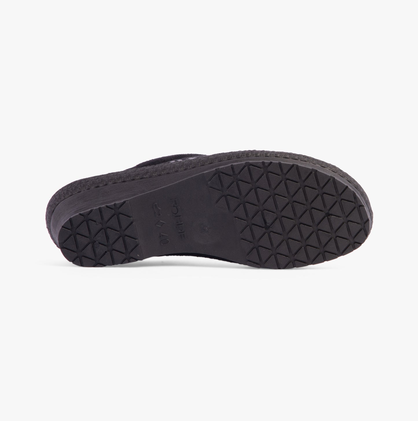 Rohde 2456-90 Womens Mules Black