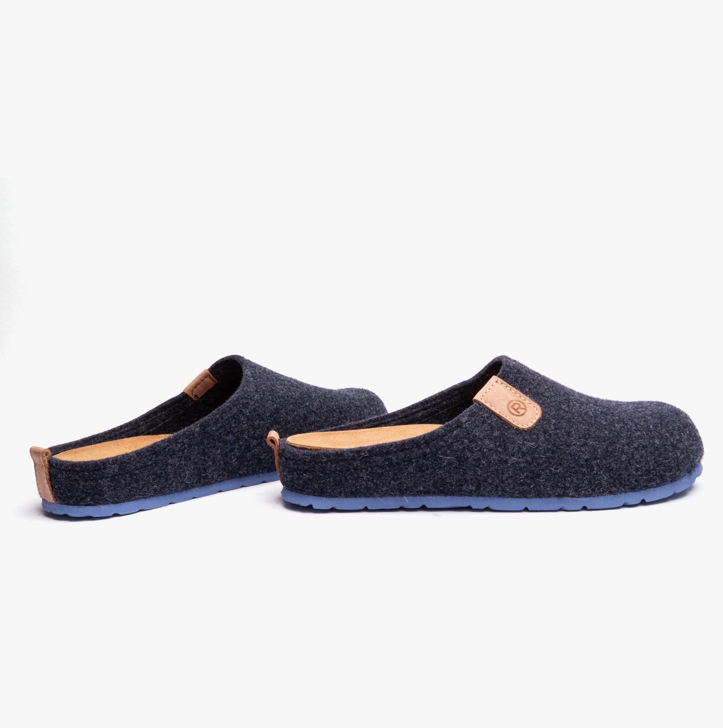 Rohde 6900-56 Mens Slippers Ocean Blue