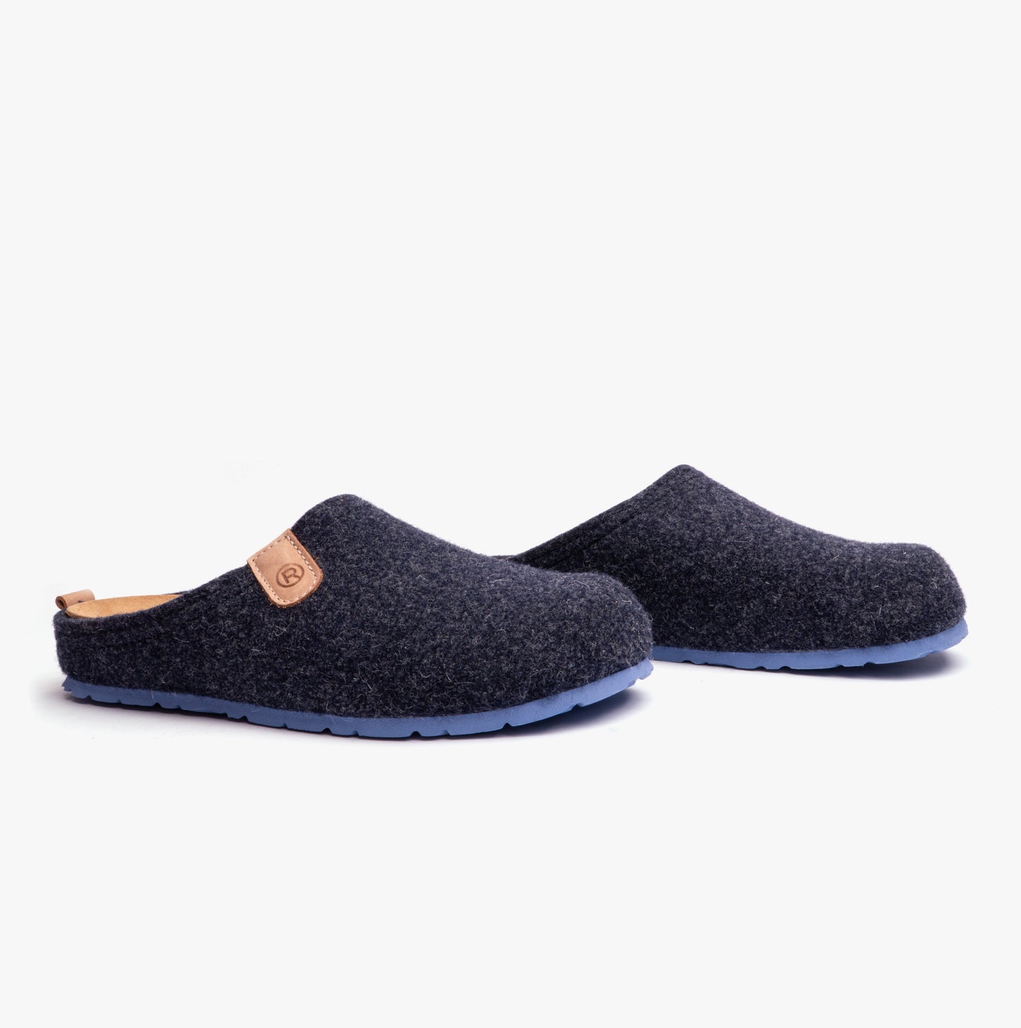Rohde 6900-56 Mens Slippers Ocean Blue