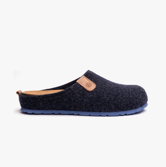 Rohde 6900-56 Mens Slippers Ocean Blue