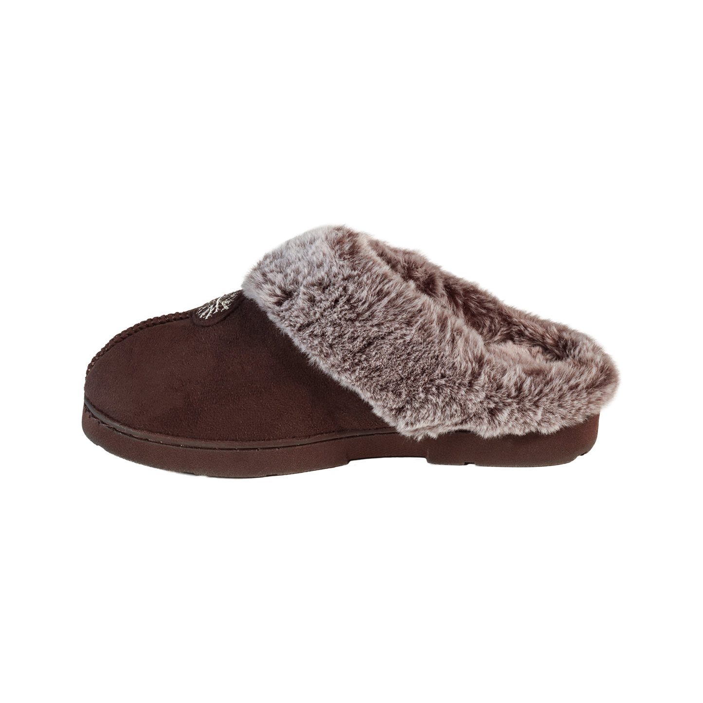 Jo & Joe SPLENDOUR Womens Mule Slippers Chocolate