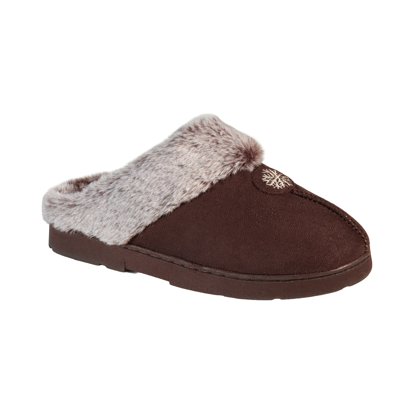Jo & Joe SPLENDOUR Womens Mule Slippers Chocolate