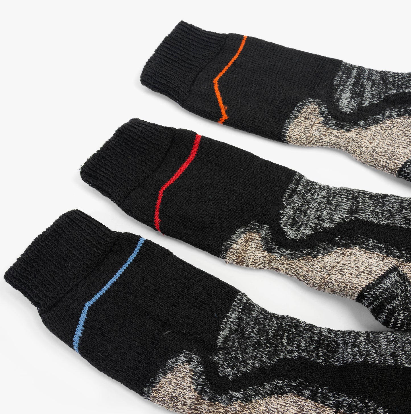 STB FUSION POWER HEAVY DUTY Mens 3 Pack Socks Multi UK 6-11
