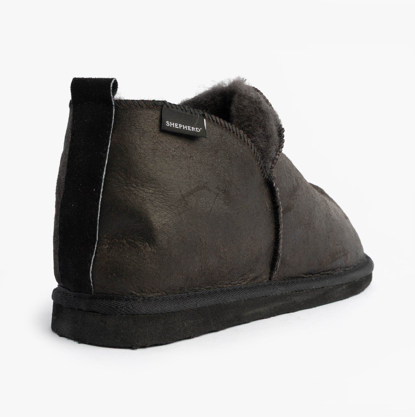 Shepherd ANNIE Womens Slippers Matt Black