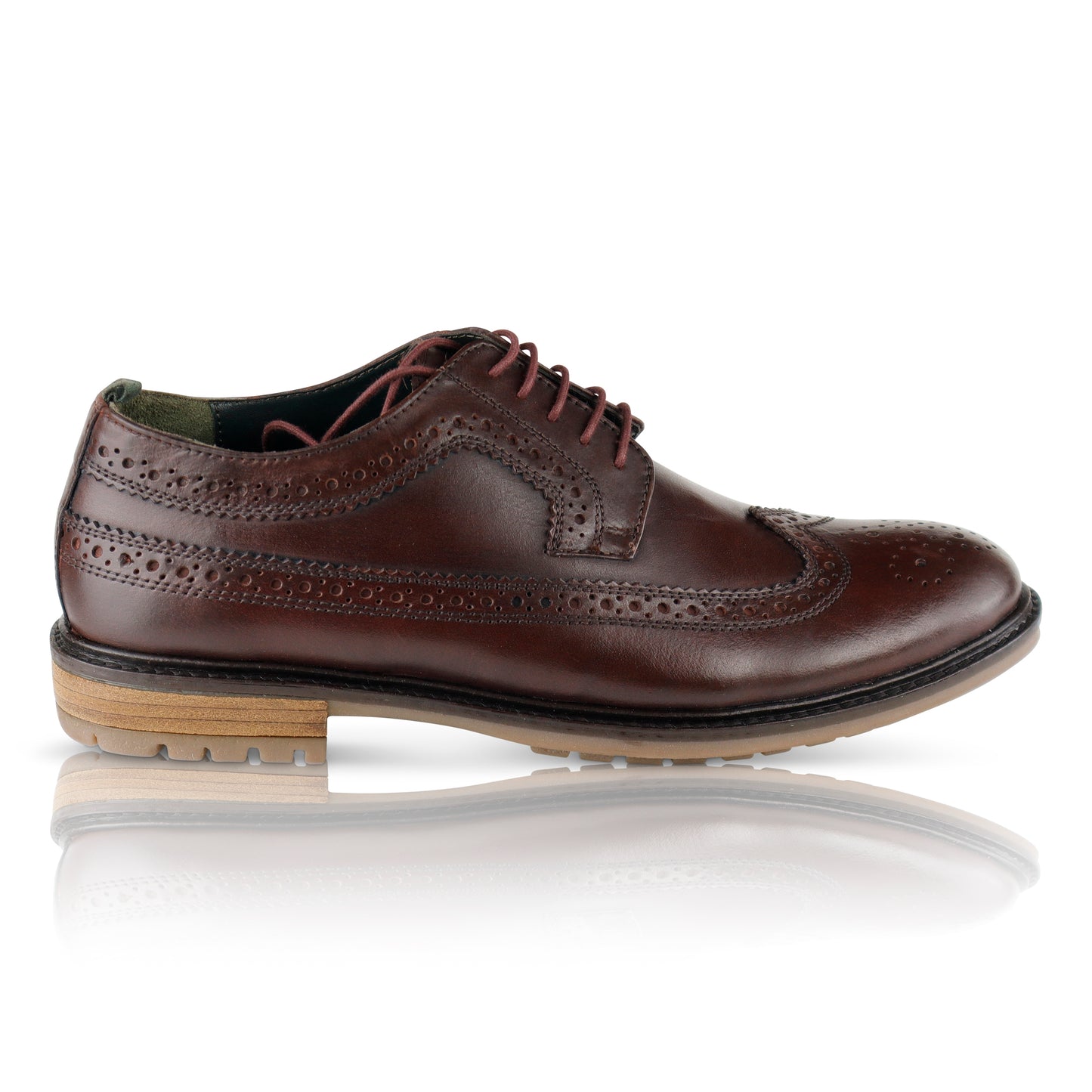 Silver Street London FENCHURCH Mens Shoes Red