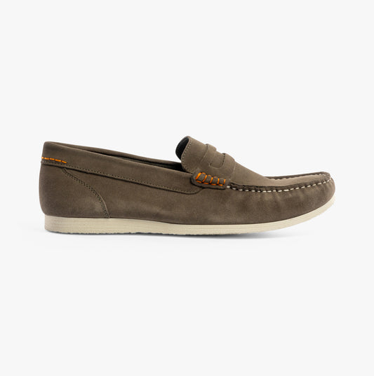 Silver Street London STANHOPE Mens Loafers Grey