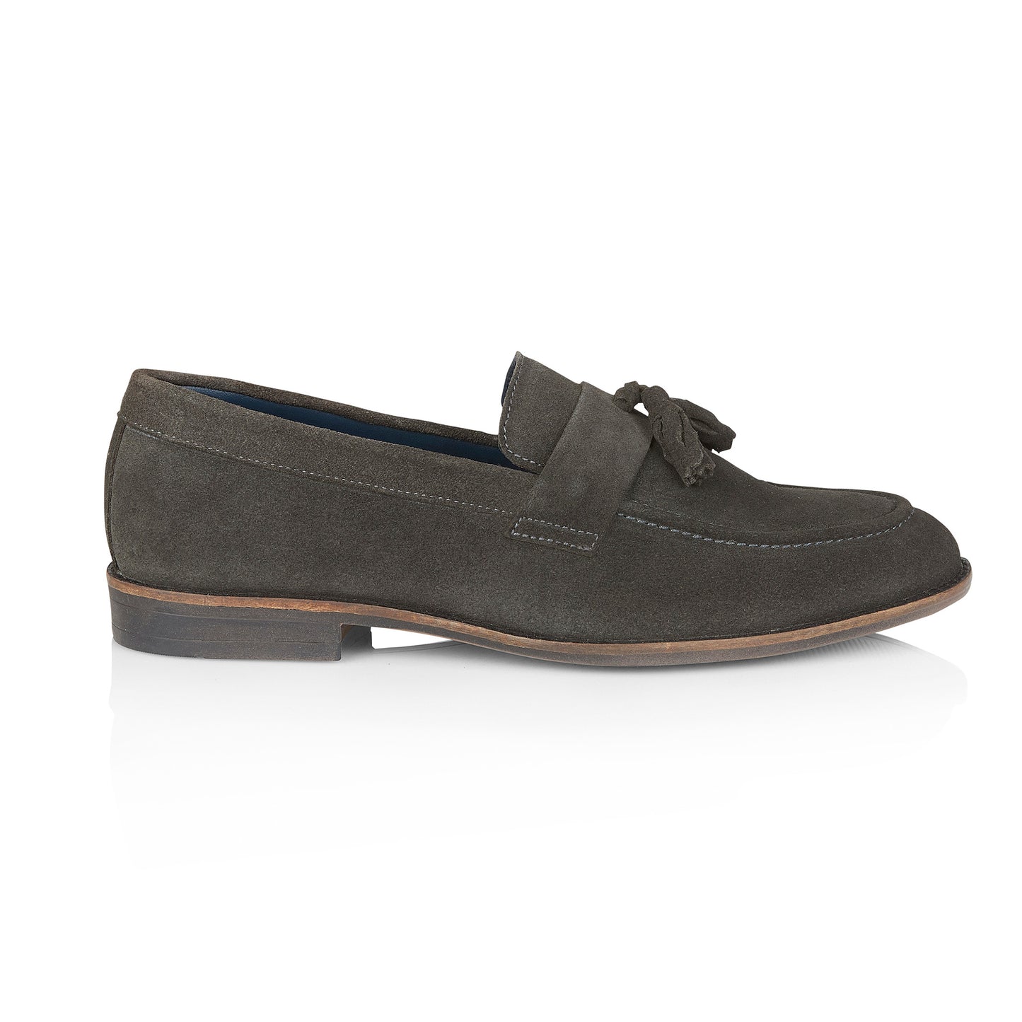Silver Street London CHARLESTON Mens Loafers Grey