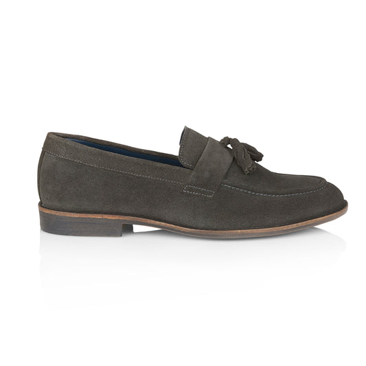 Silver Street London CHARLESTON Mens Loafers Grey