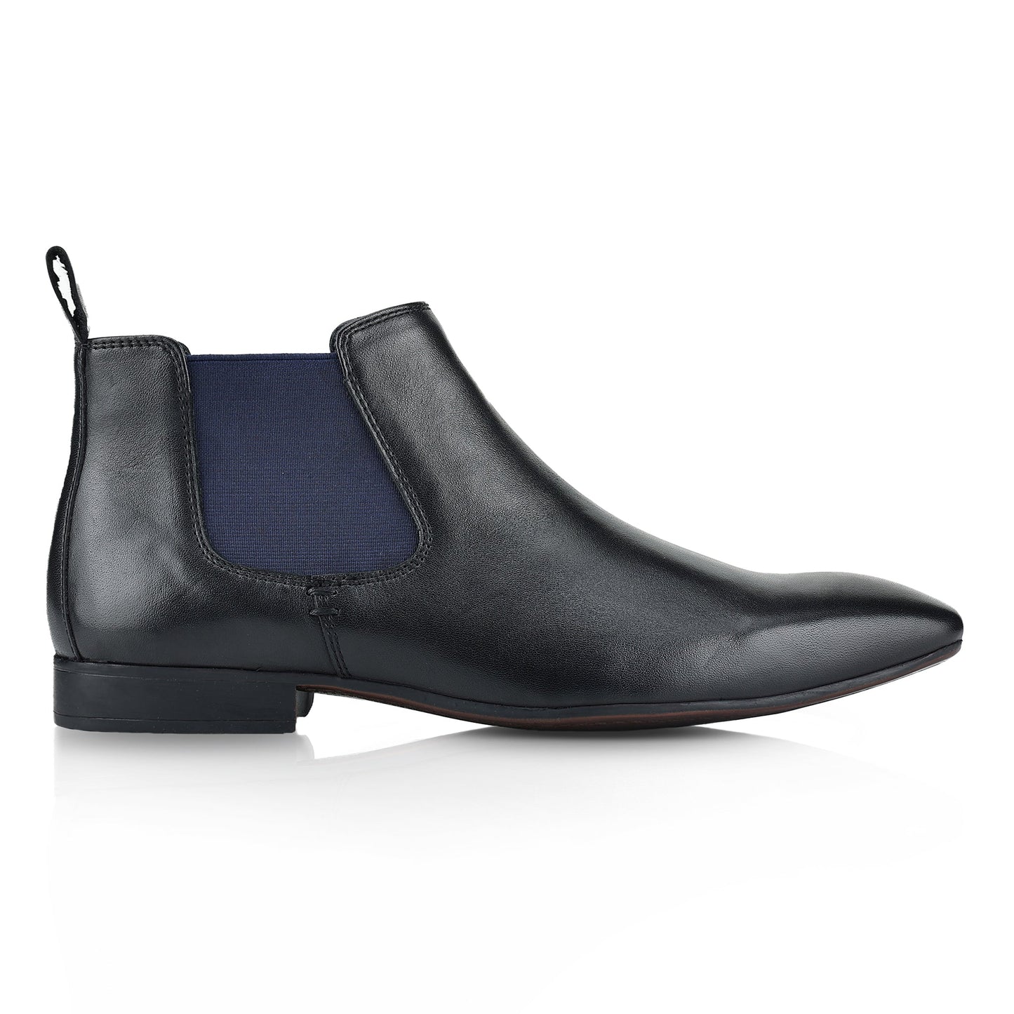Silver Street London CARNABY Mens Chelsea Boots Black