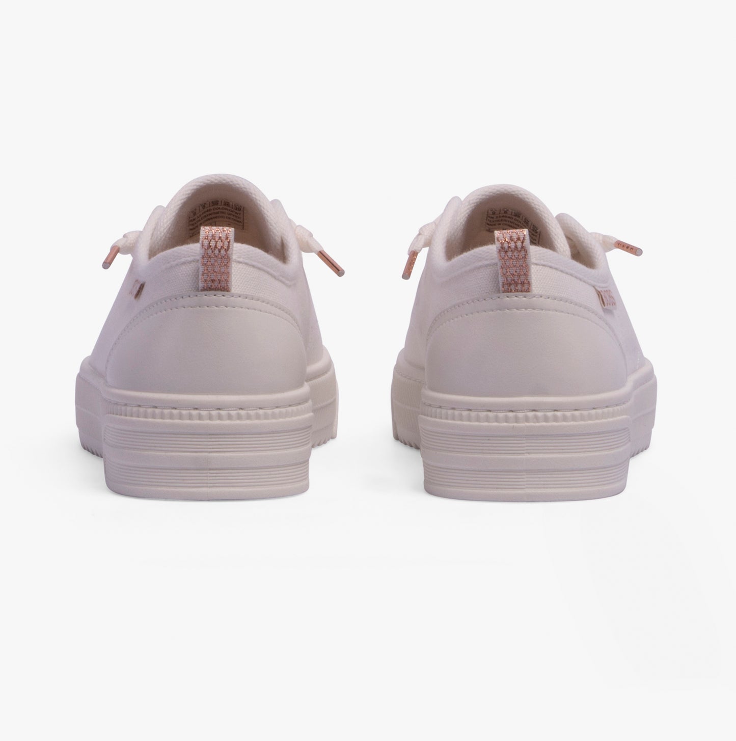 Skechers 114640/OFWT BOBS COPA Womens Canvas Trainers Off White