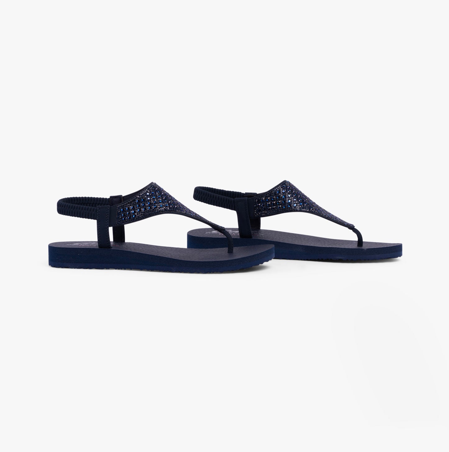 Skechers 119770/NVY MEDITATION - ROCKSTAR Womens Sandals Navy