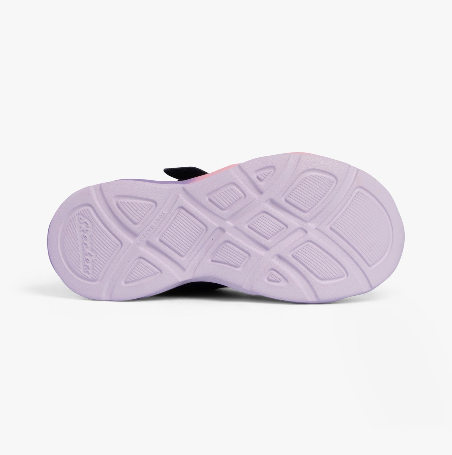 Skechers 303717L/BKMT S-LIGHTS: TWISTY GLOW Girls Trainers Black/Multi