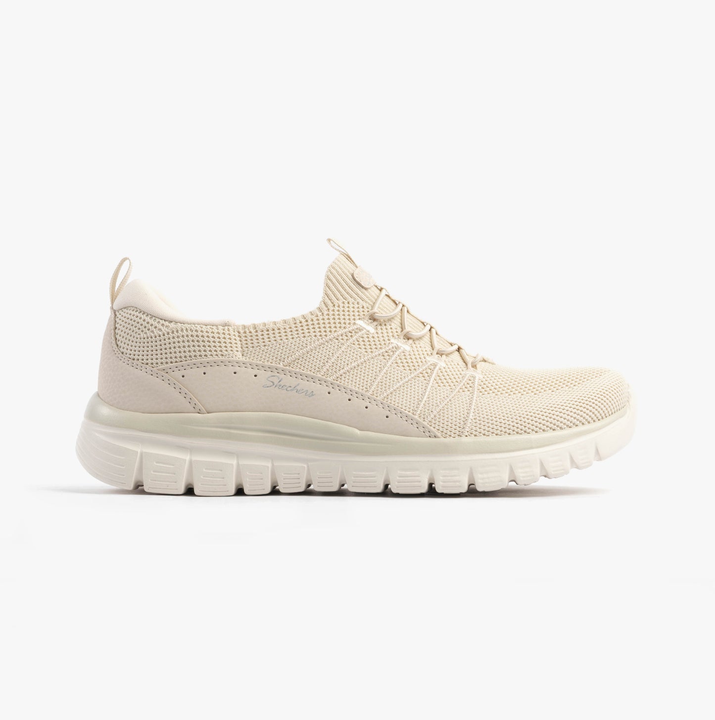 Skechers 100702/OFWT GRACEFUL - PICTURE PERFECT Womens Trainers Off White
