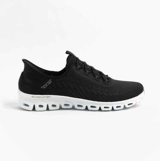 Skechers 104574/BKW GLIDE-STEP - TRANQUILITY Womens Trainers Black/White
