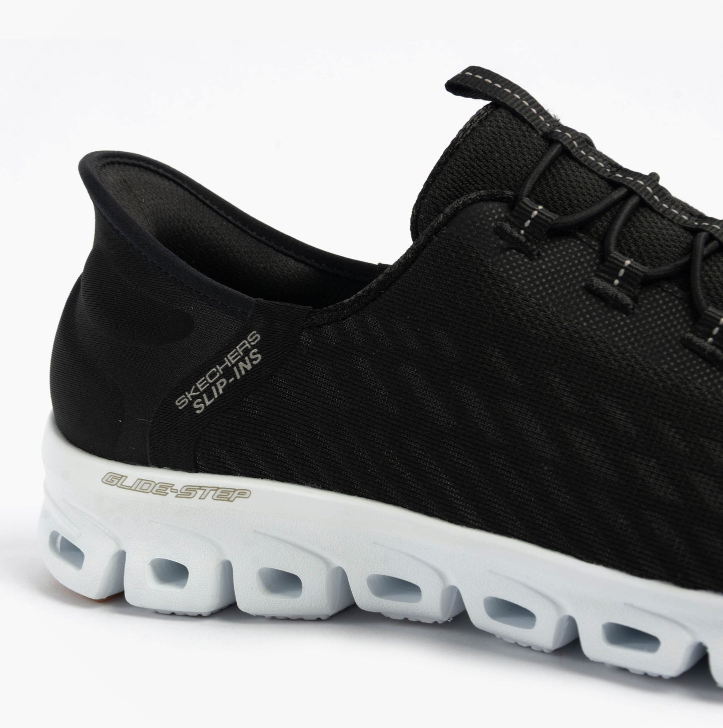 Skechers 104574/BKW GLIDE-STEP - TRANQUILITY Womens Trainers Black/White