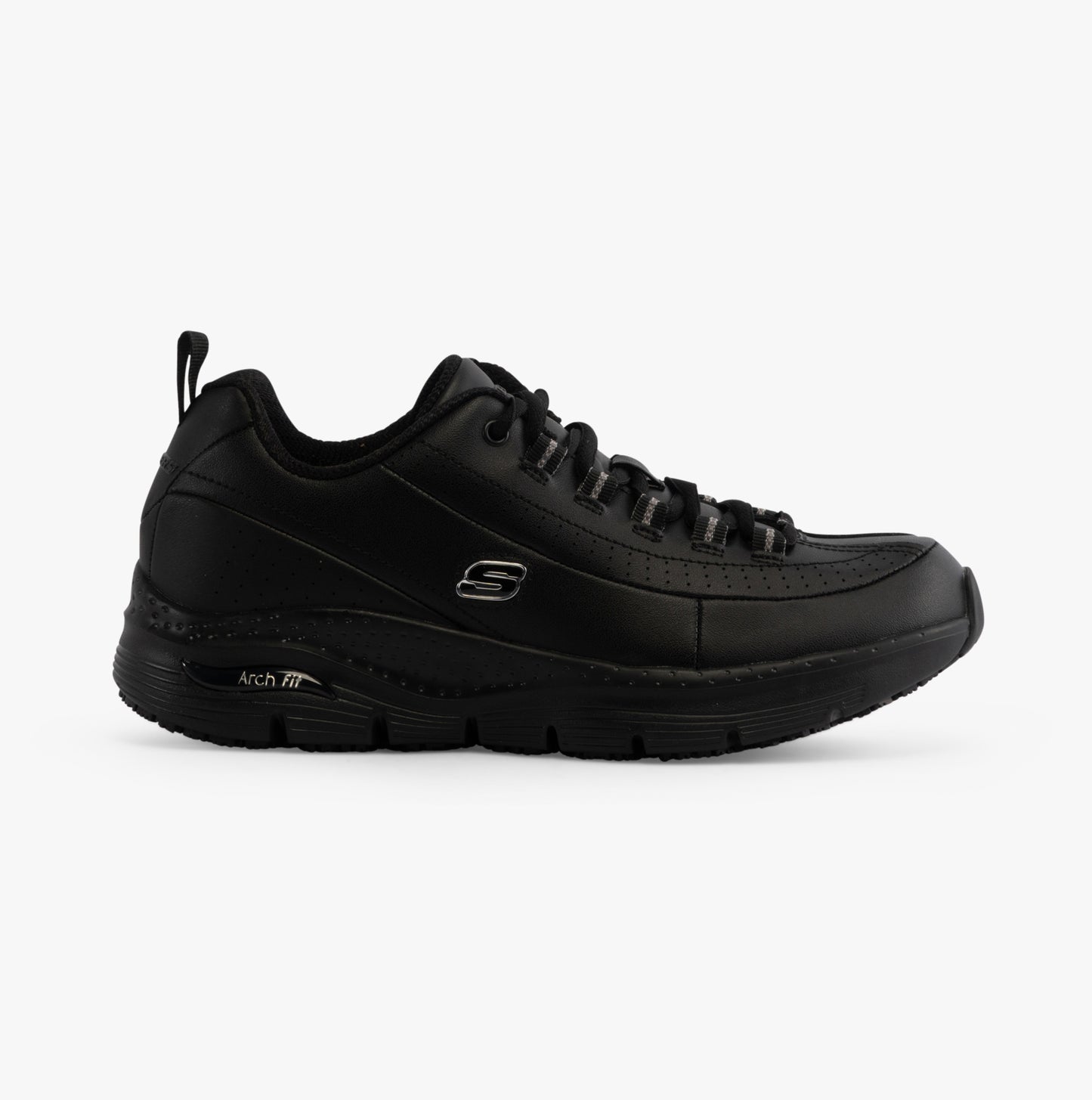 Skechers Work 108053EC ARCH FIT - TRICKELL II SR Womens Occupational Trainers Black