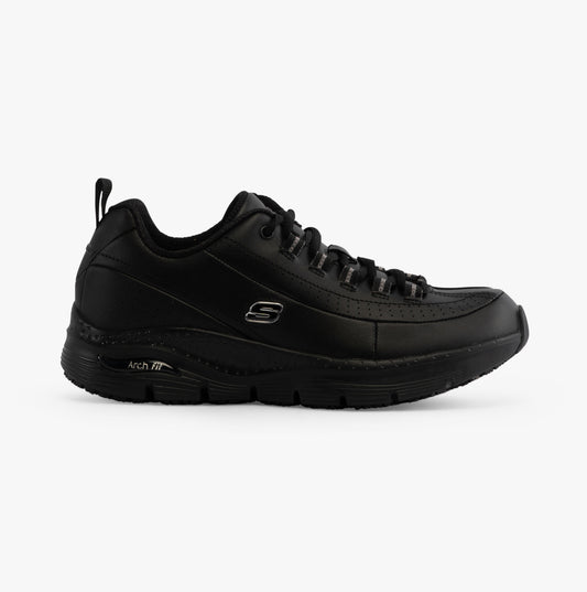 Skechers Work 108053EC ARCH FIT - TRICKELL II SR Womens Occupational Trainers Black