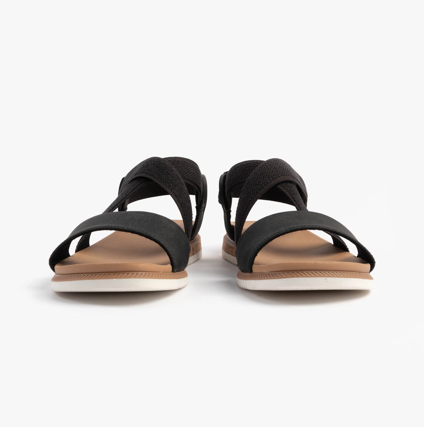Skechers 114705/BLK BOBS DESERT KISS LOW Womens Sandals Black
