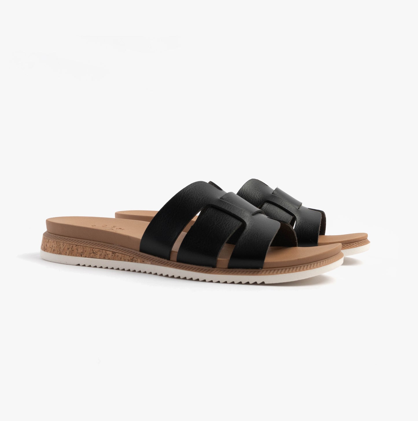 Skechers 114707/BLK BOBS DESERT KISS LOW - PEAK LOOK Womens Sandals Black
