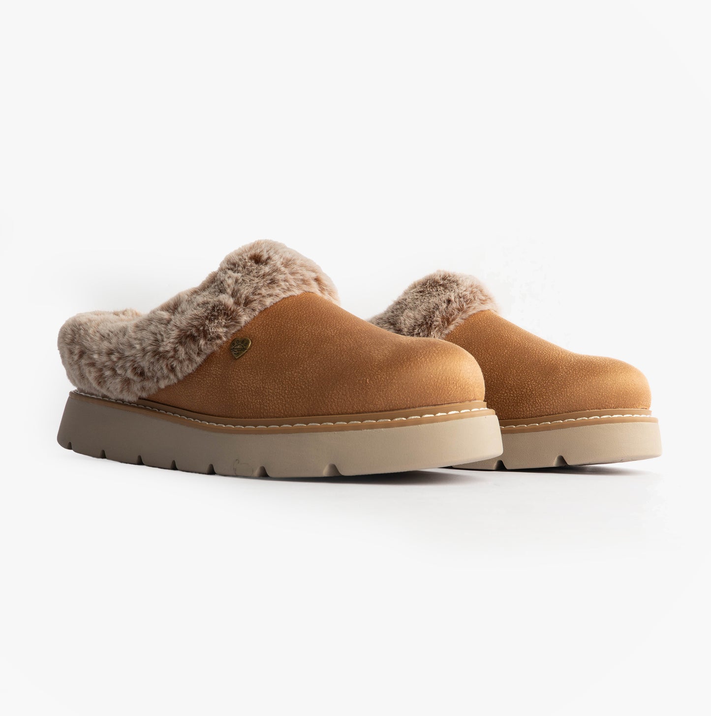 Skechers 114762/CSNT KEEPSAKES LITE - COZY BLEND Womens Slippers Chestnut