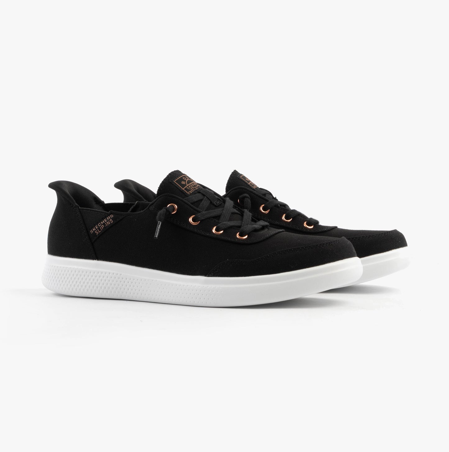 Skechers 114815/BLK SKIP CUTE - B CUTE SWEET Womens Trainers Black