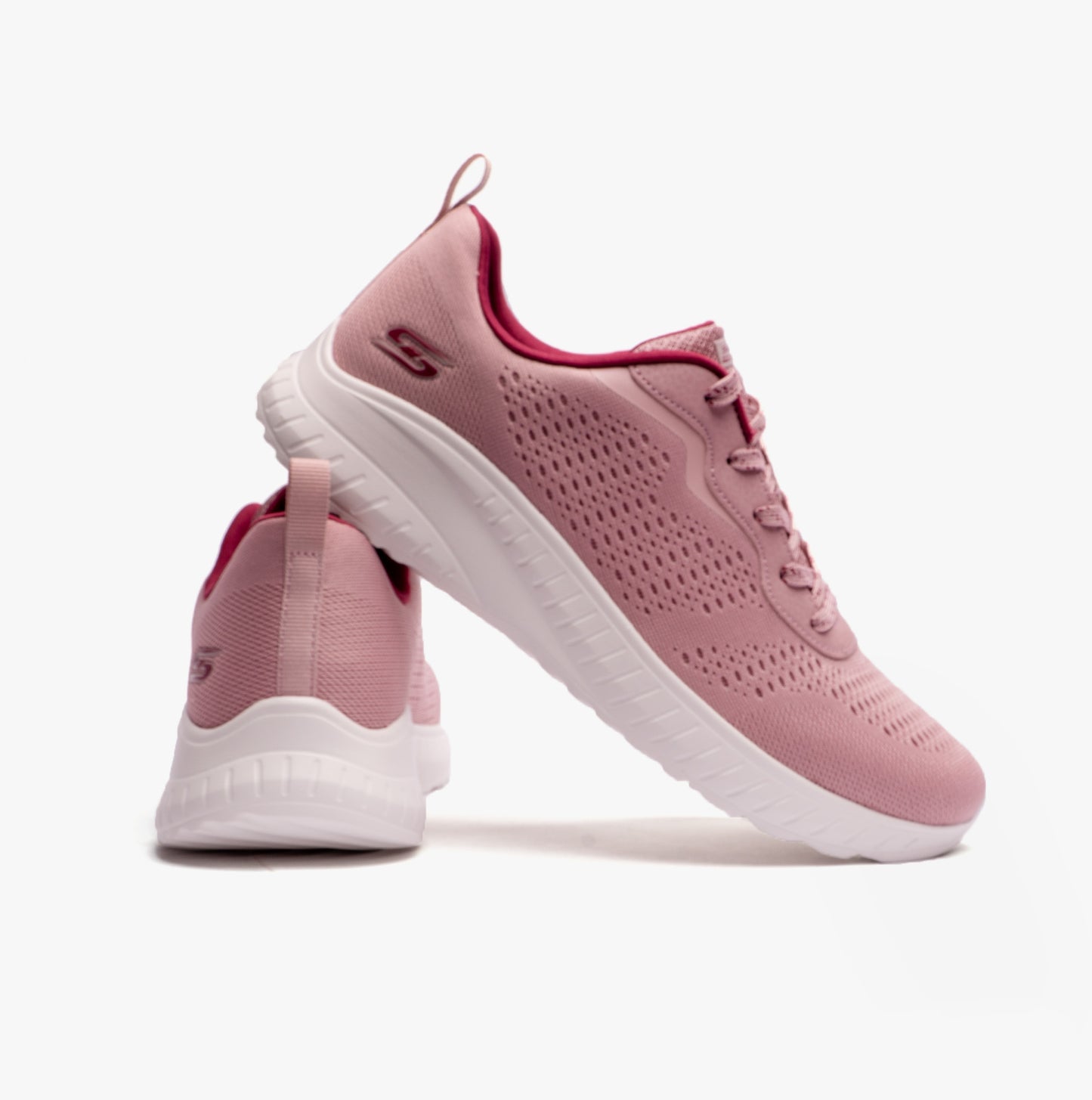 Skechers 117227/BLSH BOBS SQUAD CHAOS - COSMIC FEE Womens Trainers Blush