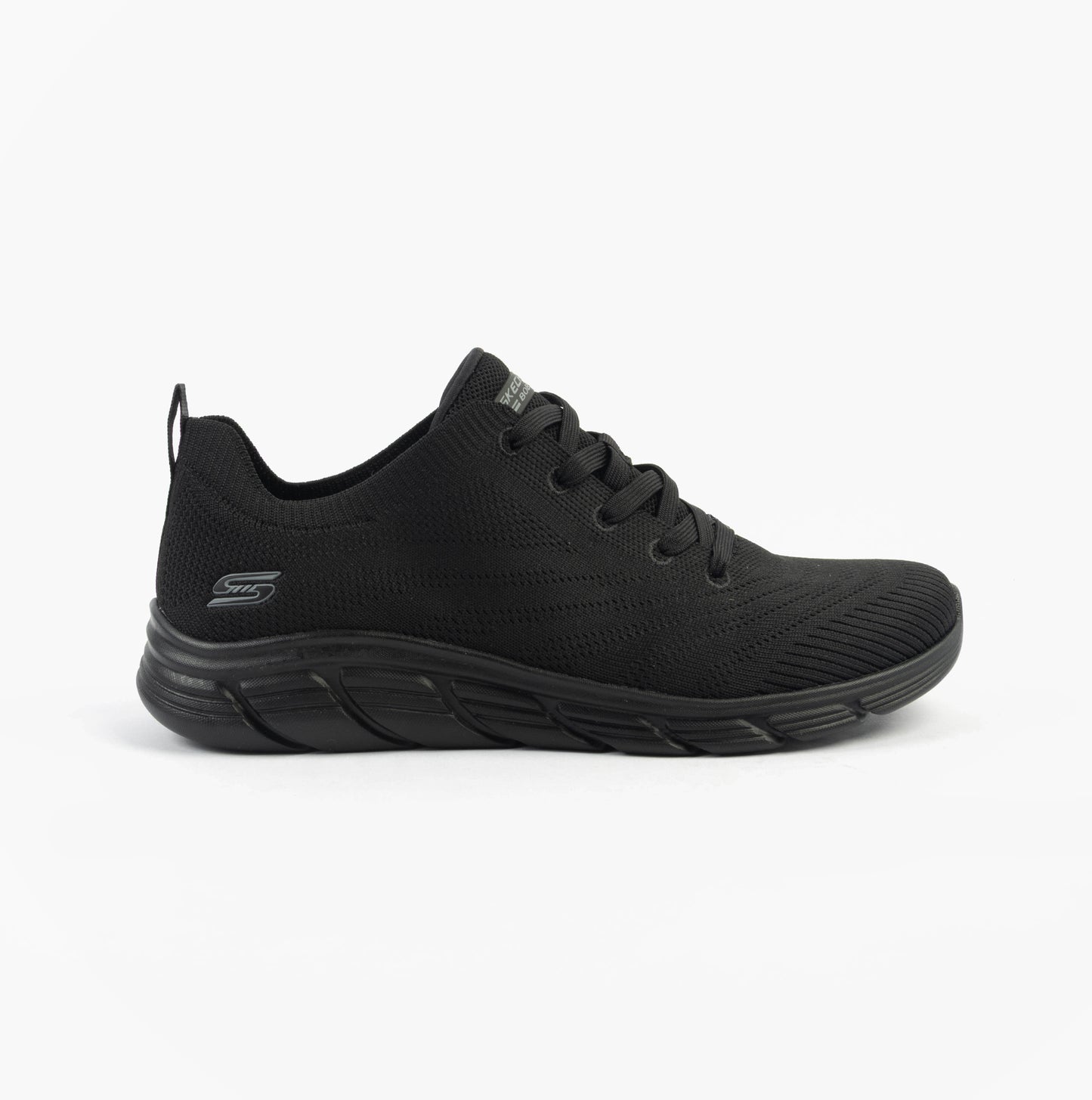 Skechers 117591/BBK BOBS BFLEX LO-GRACEFUL STRIDE Womens Trainers Black