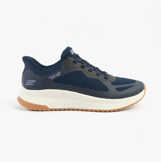 Skechers 117624/NVY BOBS SQUAD 4 - STAPLE LOOK Womens Trainers Navy