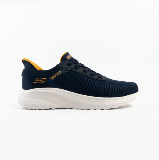 Skechers 118312/NVY BOB SQUAD CHAOS - SOLID STEP Mens Trainers Navy