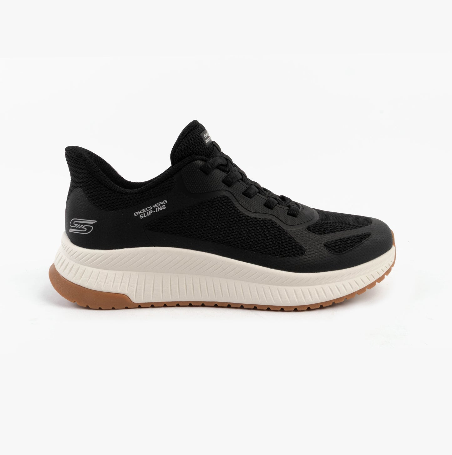 Skechers 118423/BLK BOBS SPORT SQUAD CHAOS 4 Mens Trainers Black
