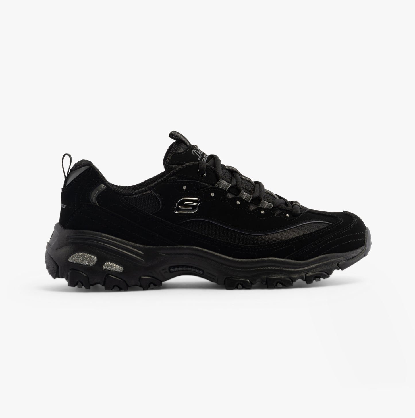 Skechers 11930/BBK D'LITES-BIGGEST FAN Womens Sneaker Black