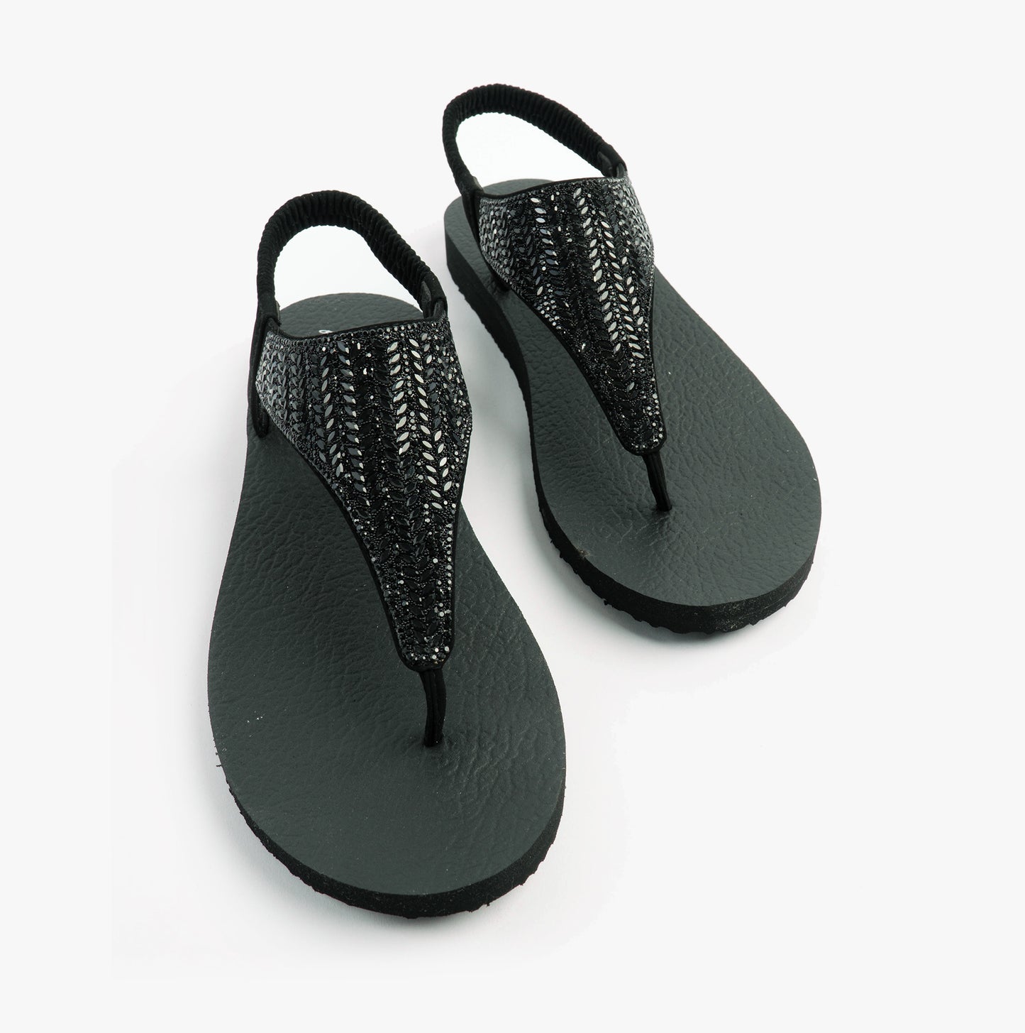 Skechers 119774/BBK MEDITATION - GLAMOROUS MUSE Womens Sandals Black