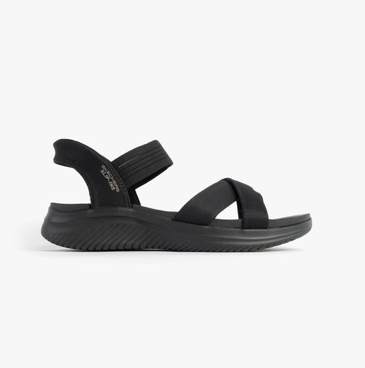 Skechers 119975/BBK ULTRA FLEX 3.0 - NEVER BETTER Womens Sandals Black