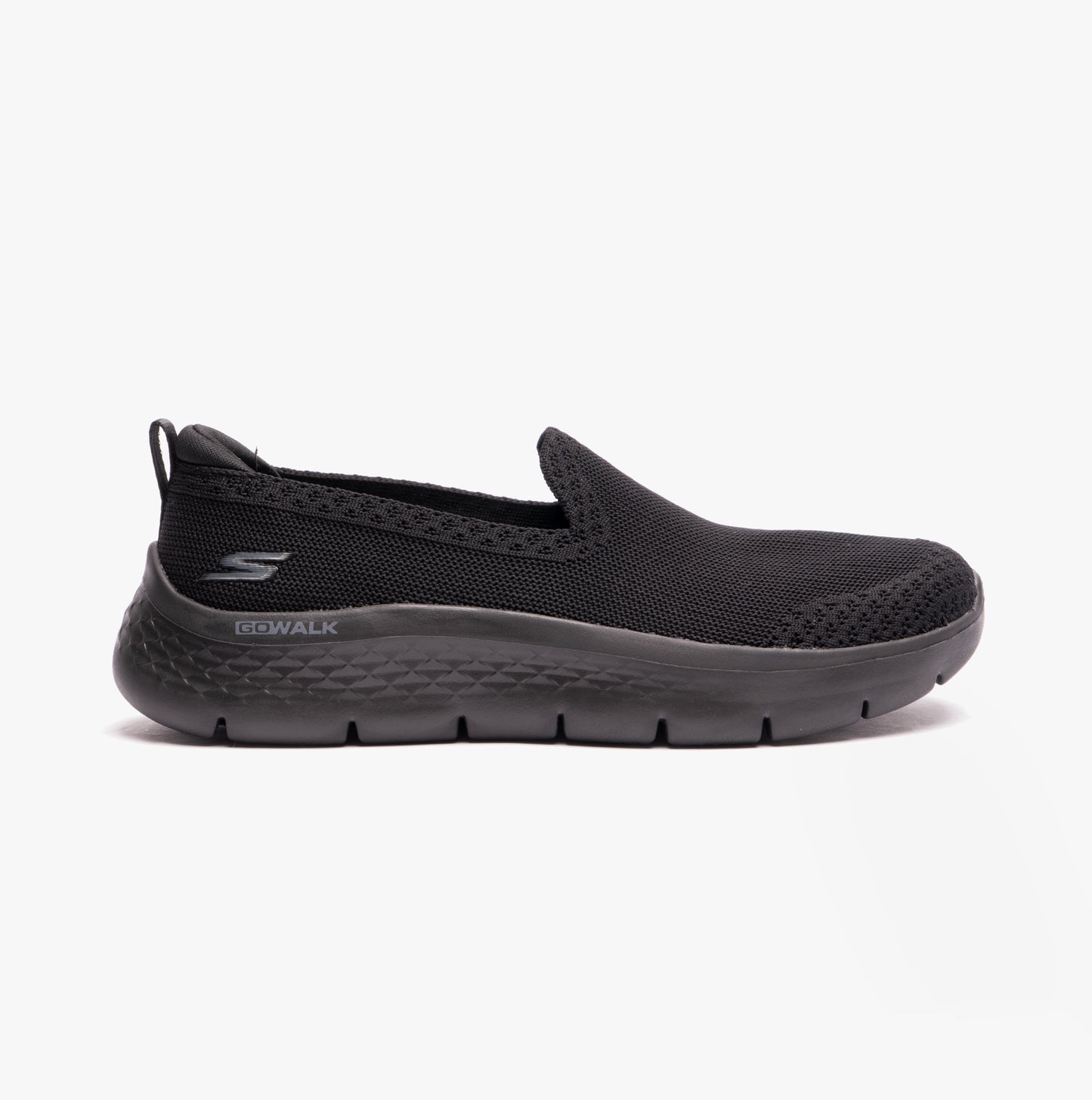 Skechers 124957/BBK GO WALK FLEX-BRIGHT SUMMER Womens Slip On Shoes Black