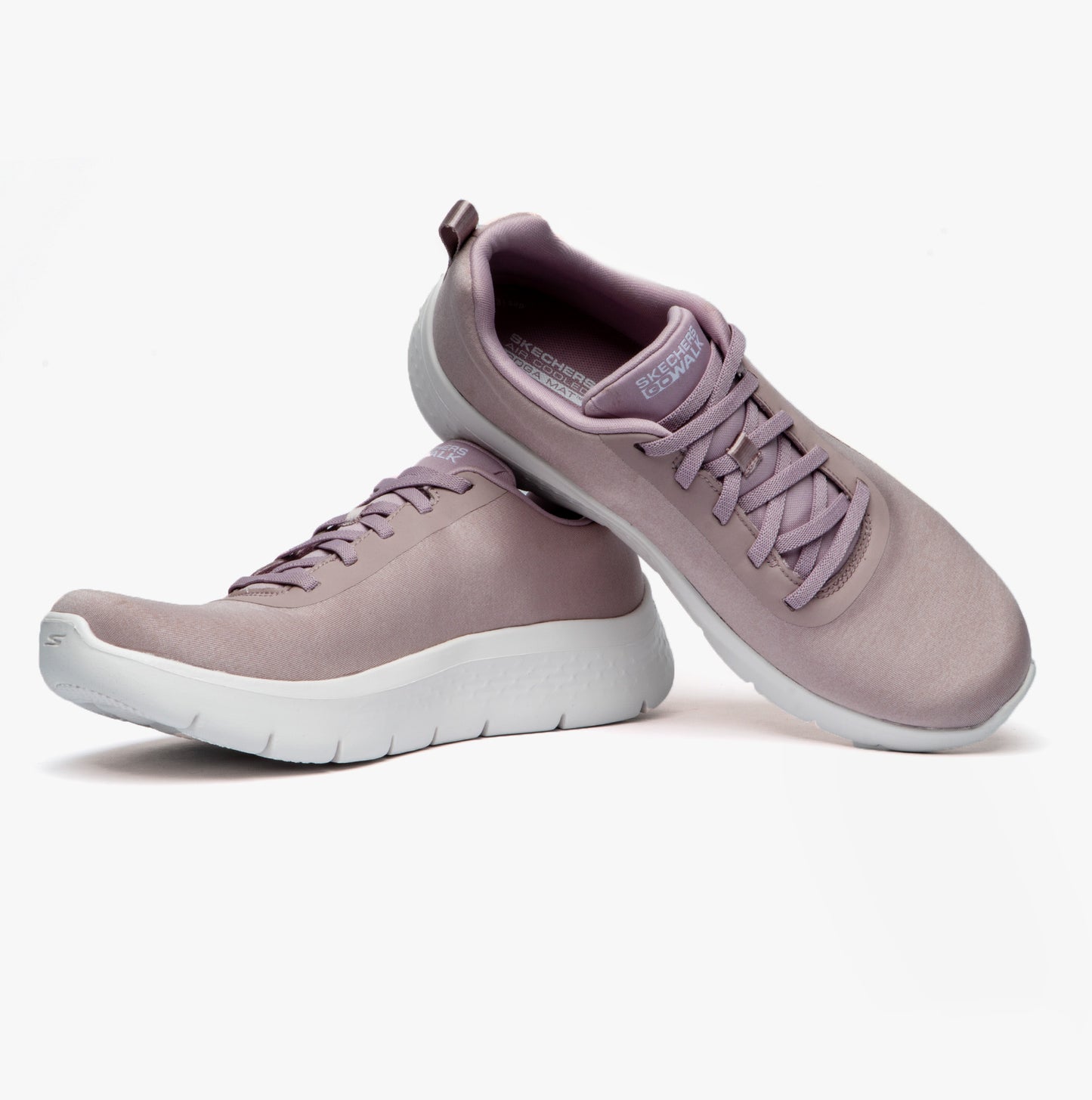 Skechers 124959/MVE GO WALK FLEX - DAZZLING SMILE Womens Trainers Purple